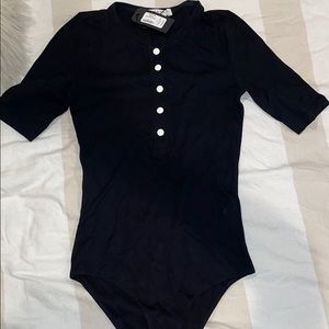 Rag & Bone Mac bodysuit Black